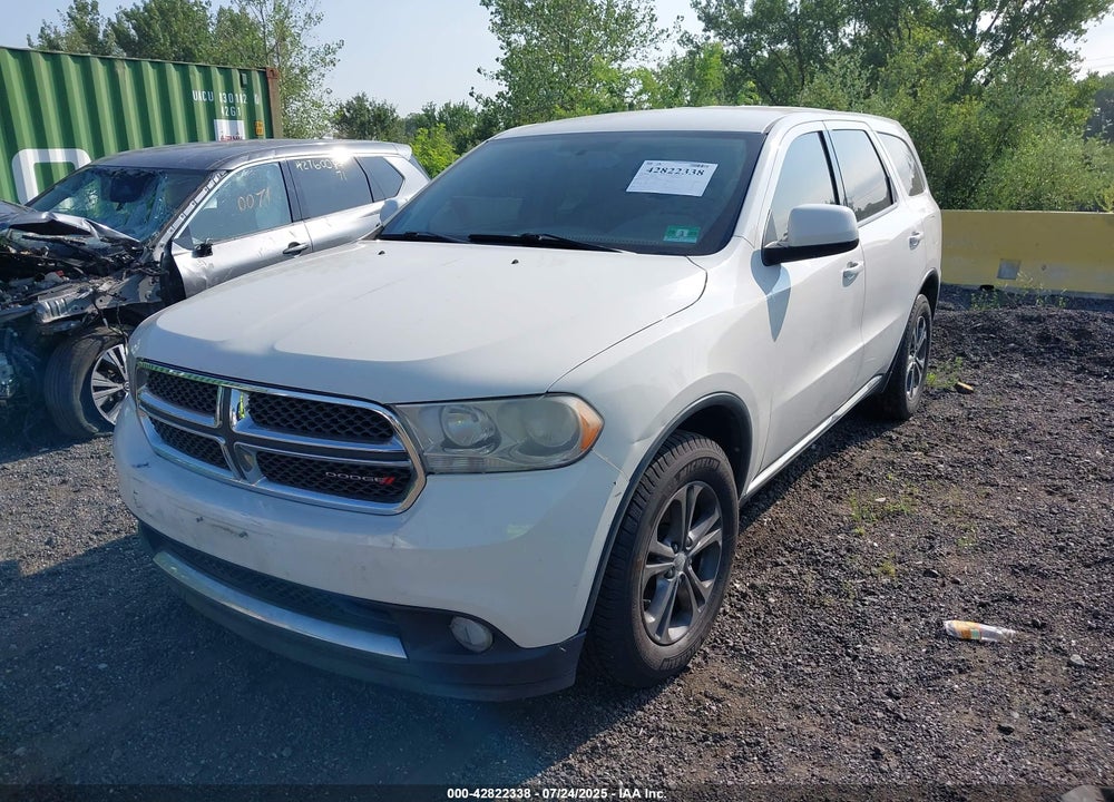 2012 DODGE DURANGO VIN: 1C4RDJAG6CC312484