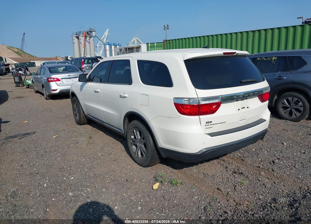 2012 DODGE DURANGO VIN: 1C4RDJAG6CC312484