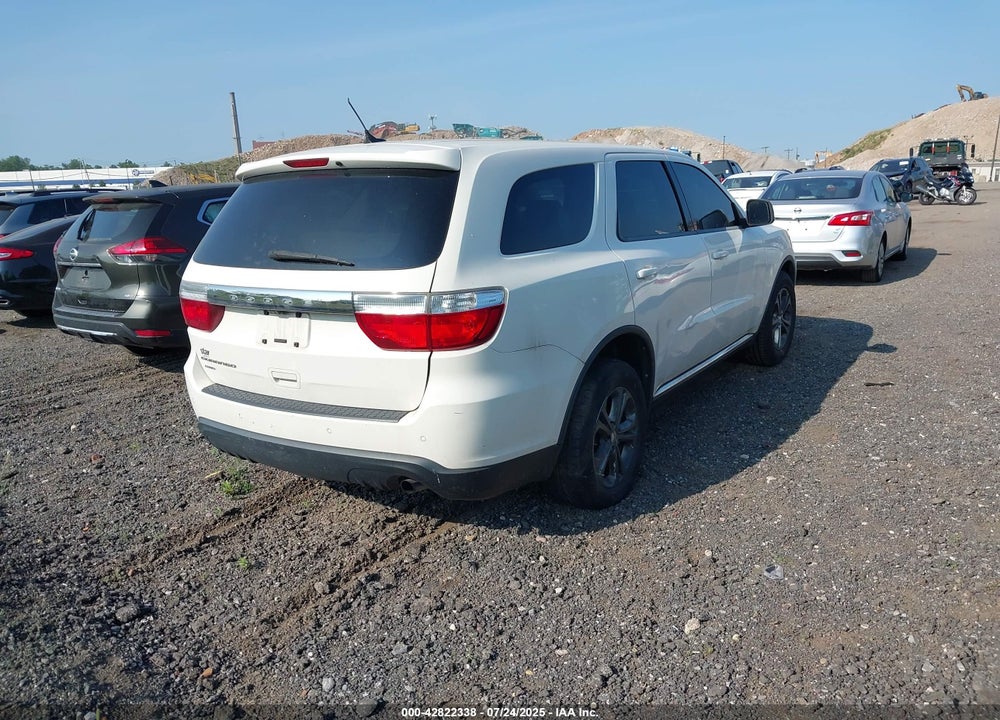 2012 DODGE DURANGO VIN: 1C4RDJAG6CC312484