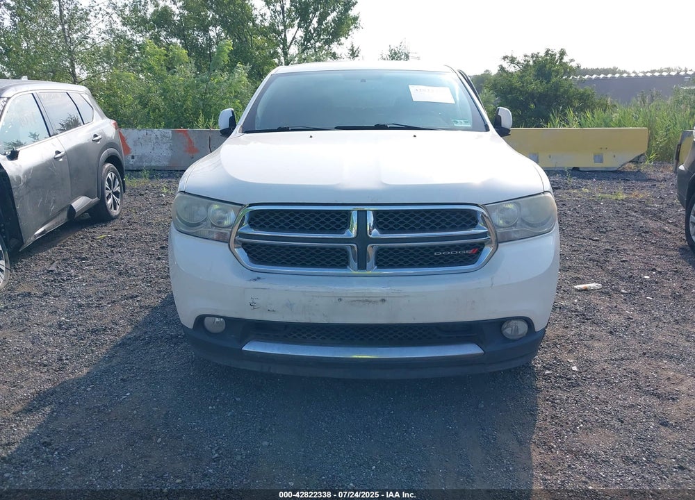 2012 DODGE DURANGO VIN: 1C4RDJAG6CC312484