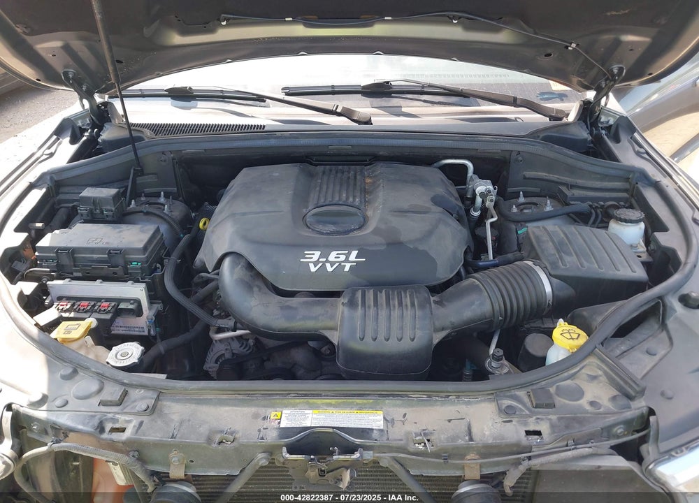 2012 DODGE DURANGO SXT VIN: 1C4RDJAG1CC207237