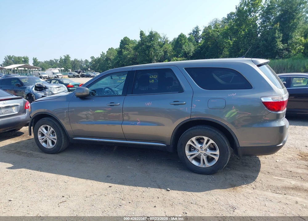 2012 DODGE DURANGO SXT VIN: 1C4RDJAG1CC207237