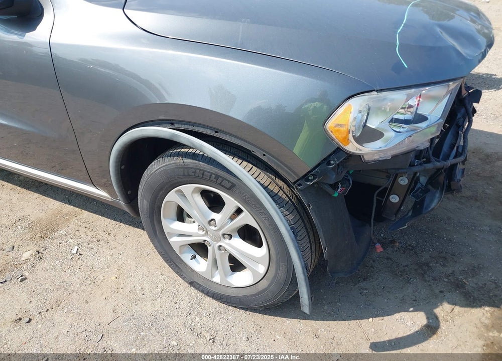 2012 DODGE DURANGO SXT VIN: 1C4RDJAG1CC207237