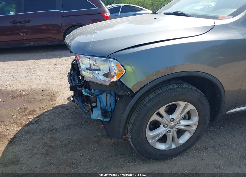 2012 DODGE DURANGO SXT VIN: 1C4RDJAG1CC207237
