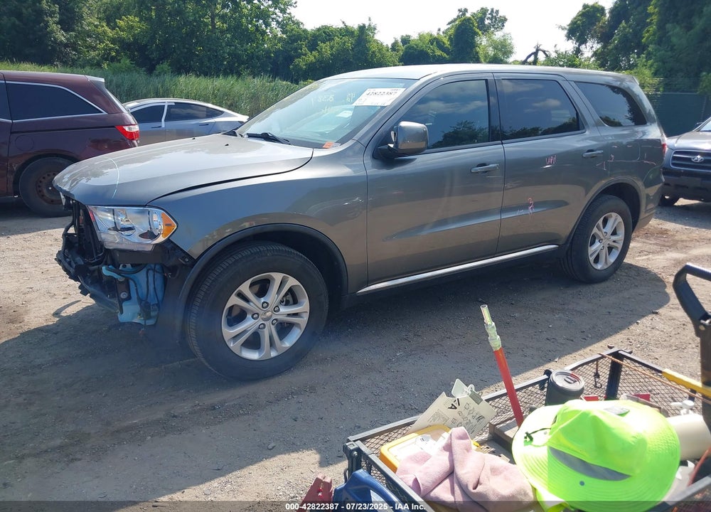 2012 DODGE DURANGO SXT VIN: 1C4RDJAG1CC207237
