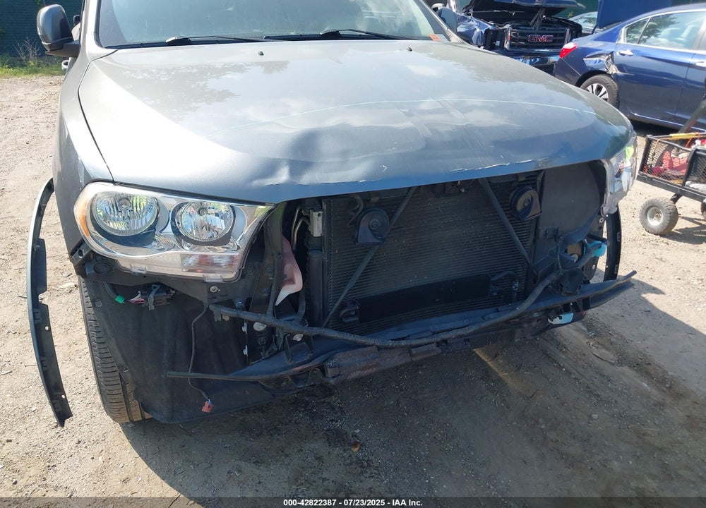 2012 DODGE DURANGO SXT VIN: 1C4RDJAG1CC207237