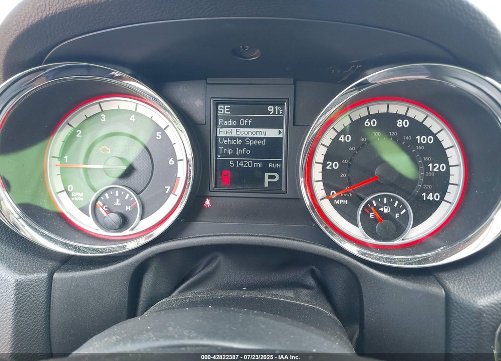 2012 DODGE DURANGO SXT VIN: 1C4RDJAG1CC207237
