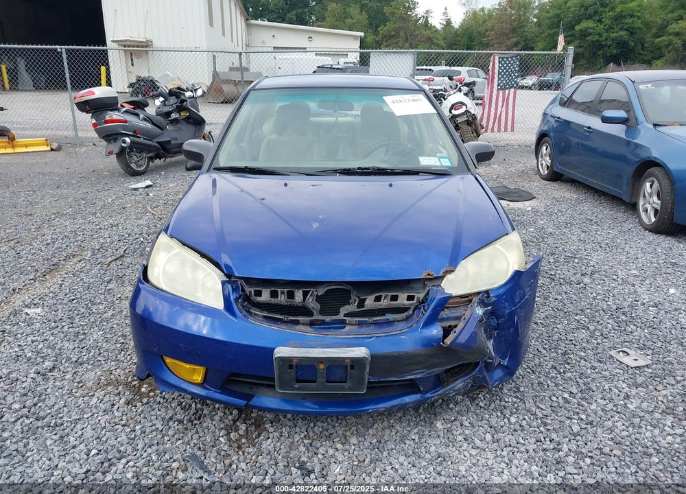 2004 HONDA CIVIC VIN: 1HGES16394L012497
