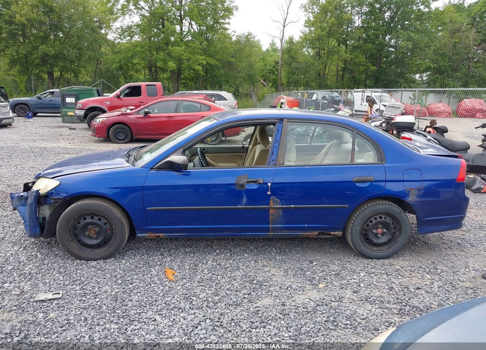 2004 HONDA CIVIC VIN: 1HGES16394L012497