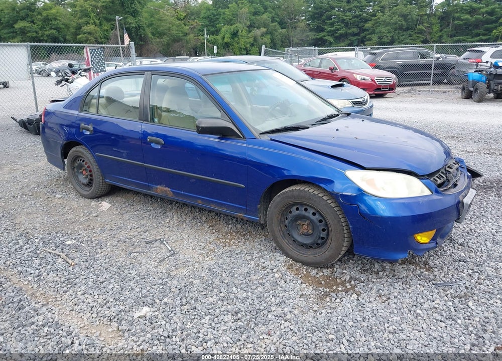 2004 HONDA CIVIC VIN: 1HGES16394L012497