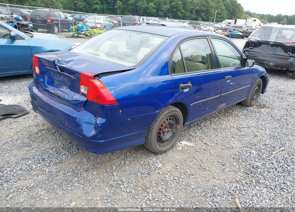 2004 HONDA CIVIC VIN: 1HGES16394L012497