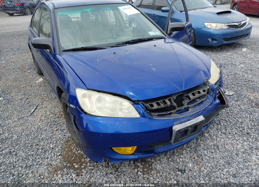 2004 HONDA CIVIC VIN: 1HGES16394L012497