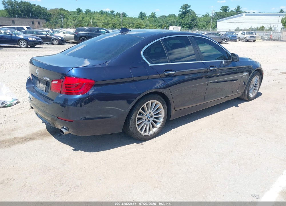 2011 BMW 5 SERIES VIN: WBAFU7C50BDU56362