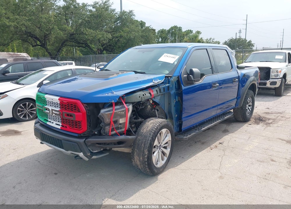 2017 FORD F-150 VIN: 1FTFW1RG7HFC43179