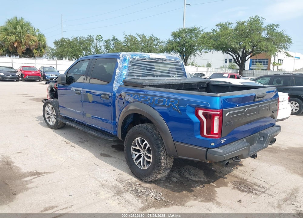2017 FORD F-150 VIN: 1FTFW1RG7HFC43179