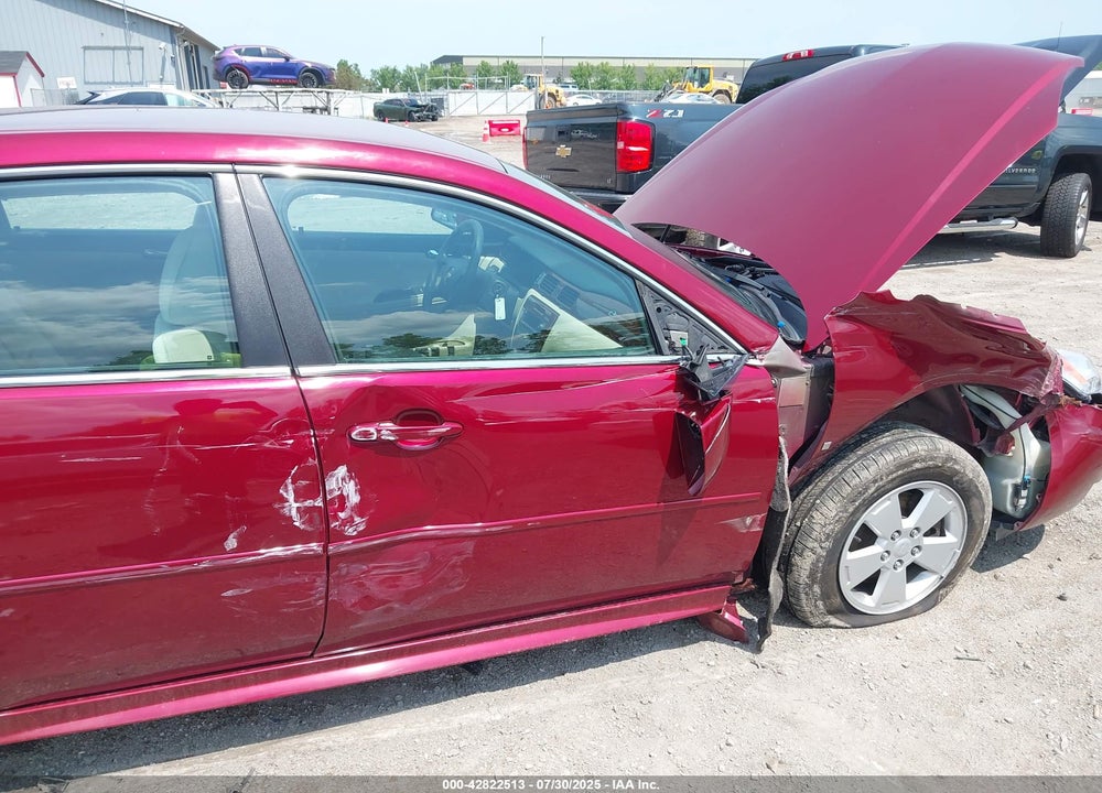 2009 CHEVROLET IMPALA VIN: 2G1WT57N291278084