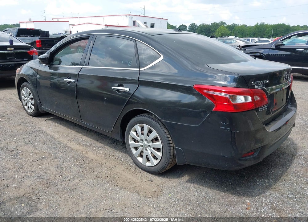 2016 NISSAN SENTRA VIN: 3N1AB7AP0GY249629