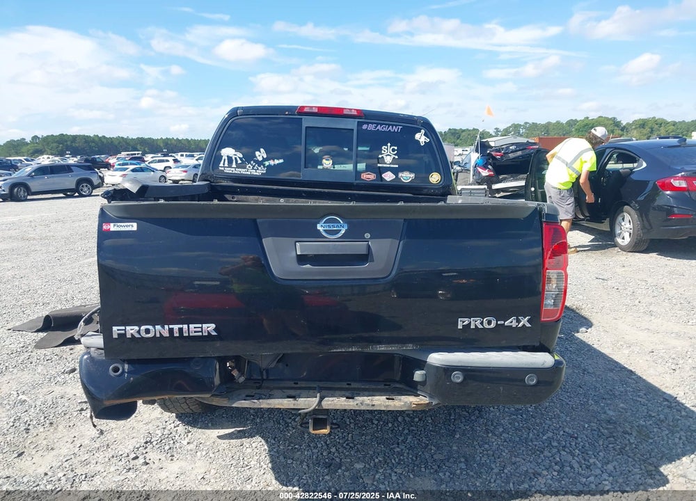 2018 NISSAN FRONTIER VIN: 1N6AD0EV6JN721308