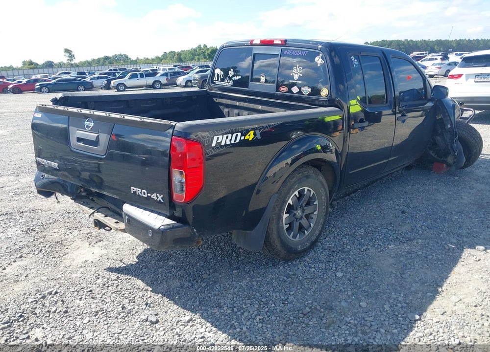 2018 NISSAN FRONTIER VIN: 1N6AD0EV6JN721308