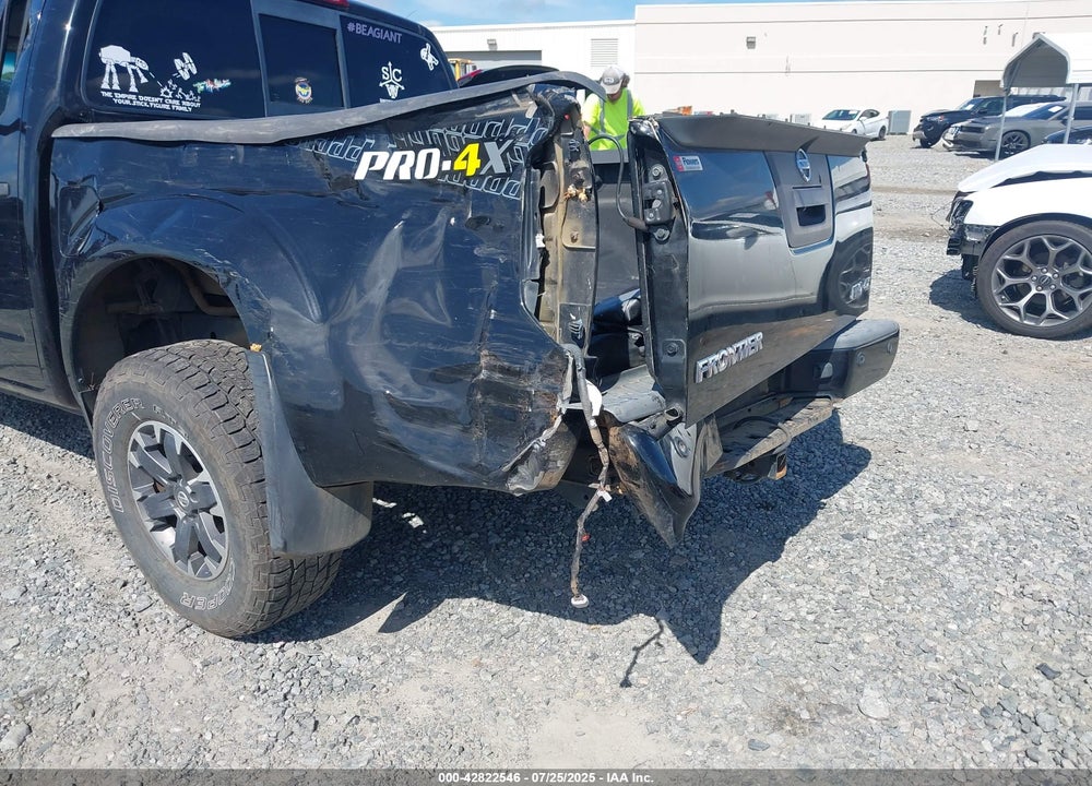 2018 NISSAN FRONTIER VIN: 1N6AD0EV6JN721308