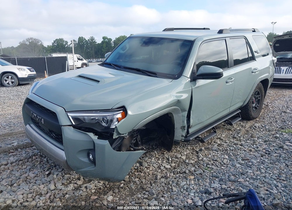 2022 TOYOTA 4RUNNER VIN: JTEPU5JR3N6016285