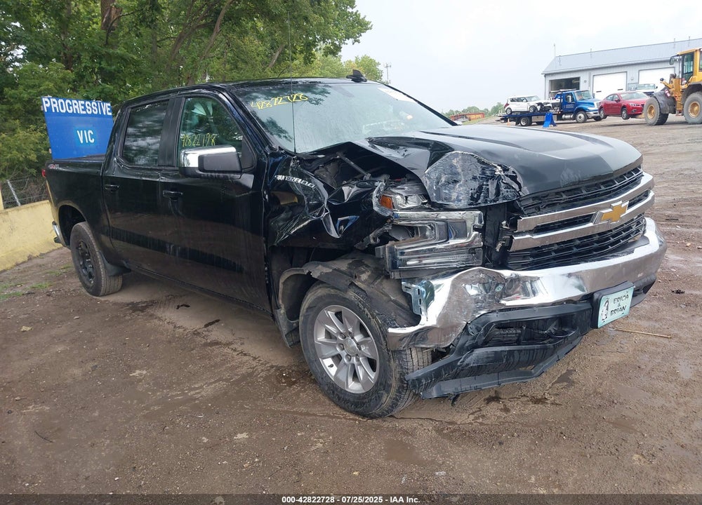 2020 CHEVROLET SILVERADO 1500 4WD  SHORT BED LT VIN: 1GCPYDEK4LZ109649