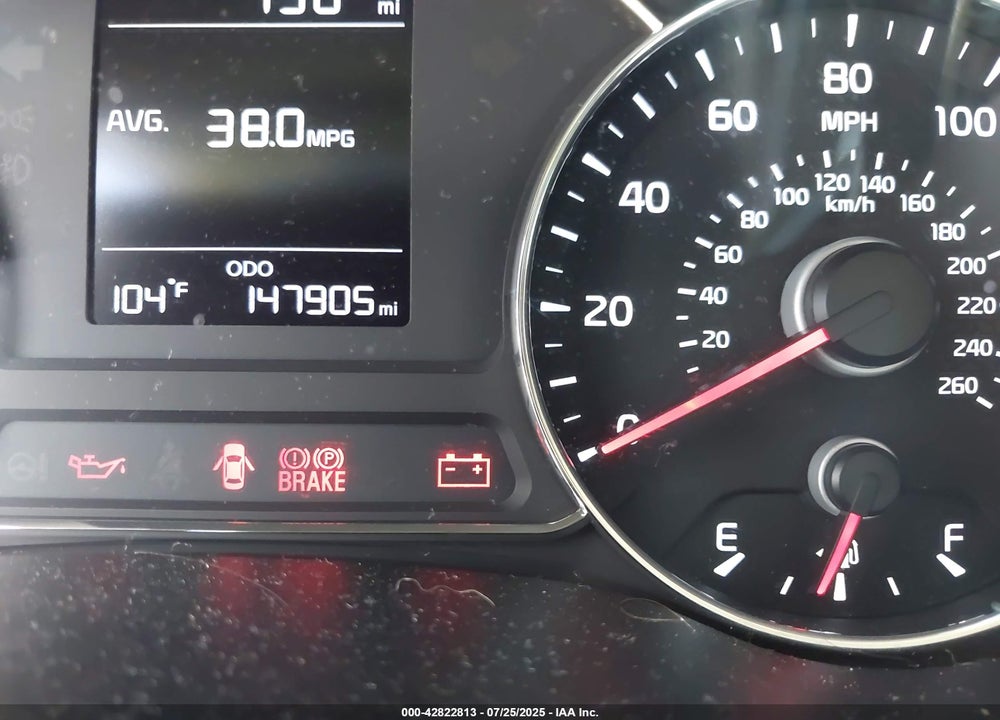 2017 KIA FORTE VIN: 3KPFK4A70HE078384