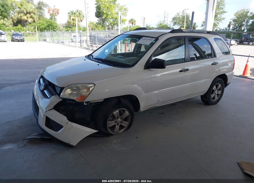 2009 KIA SPORTAGE VIN: KNDJF724497563214
