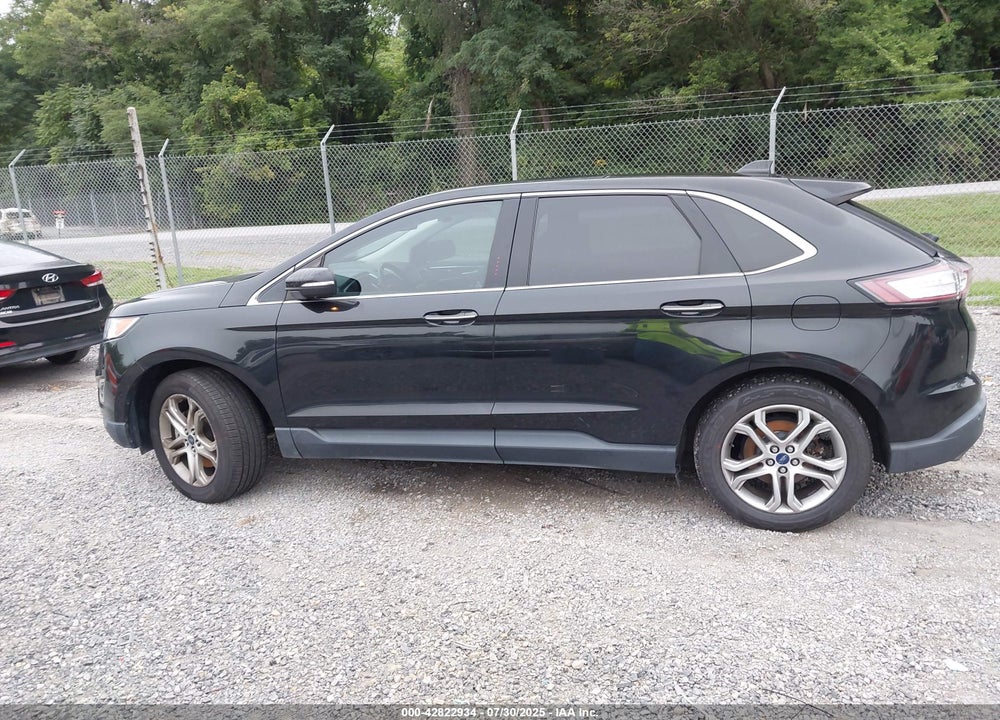2015 FORD EDGE TITANIUM VIN: 2FMTK4K89FBB09464