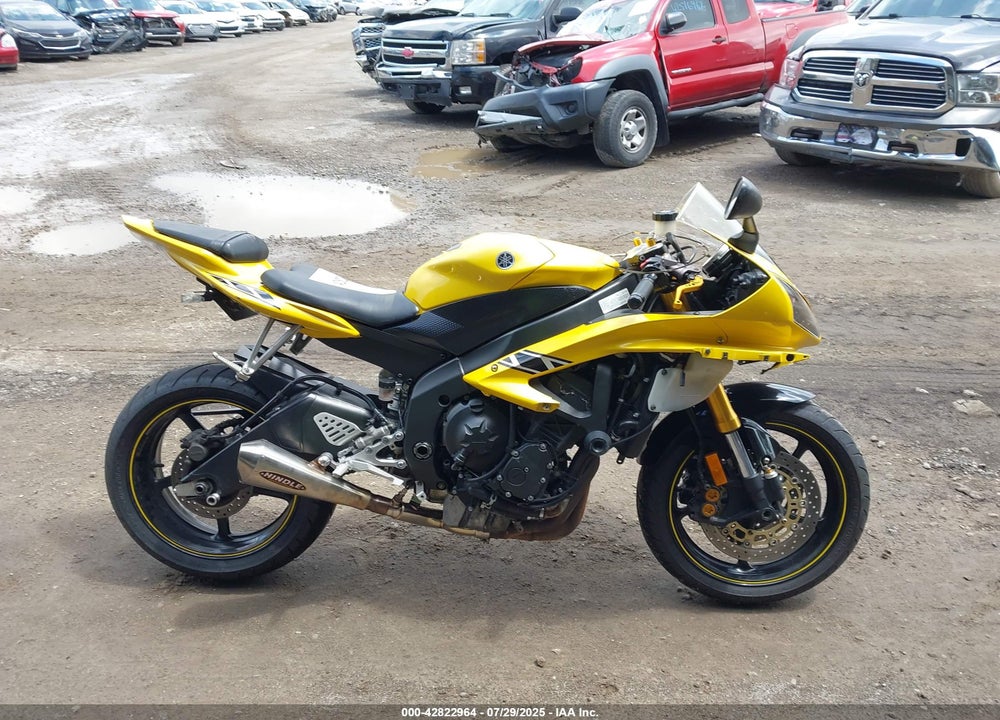 2006 YAMAHA YZFR6 L VIN: JYARJ12EX6A002579