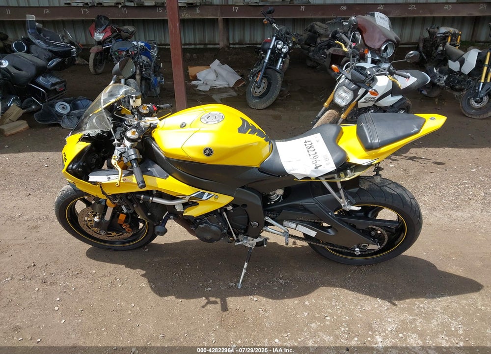 2006 YAMAHA YZFR6 L VIN: JYARJ12EX6A002579
