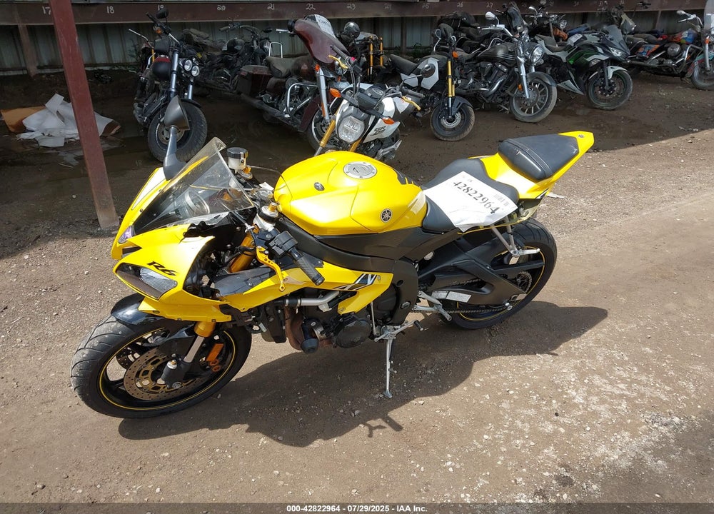 2006 YAMAHA YZFR6 L VIN: JYARJ12EX6A002579