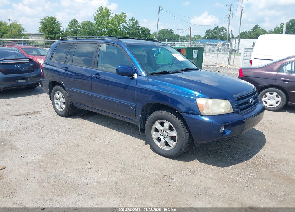 2005 TOYOTA HIGHLANDER VIN: JTEEP21A250077105