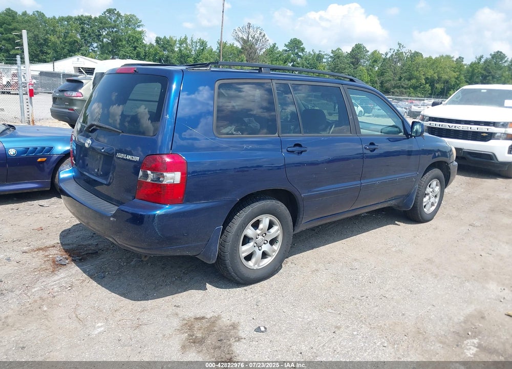 2005 TOYOTA HIGHLANDER VIN: JTEEP21A250077105