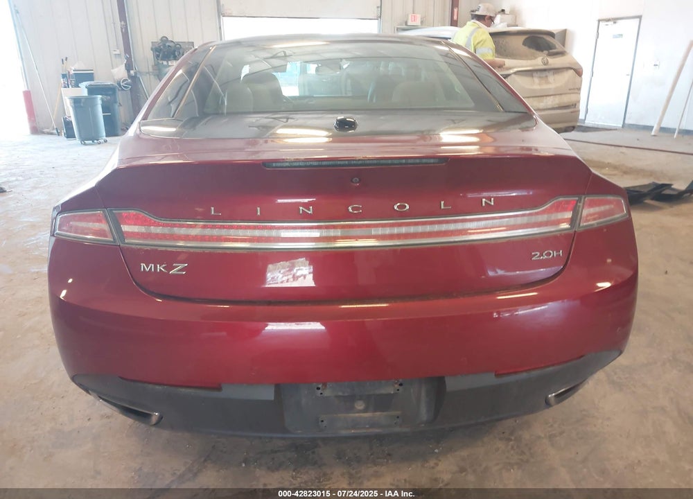 2015 LINCOLN MKZ VIN: 3LN6L2LU3FR625783