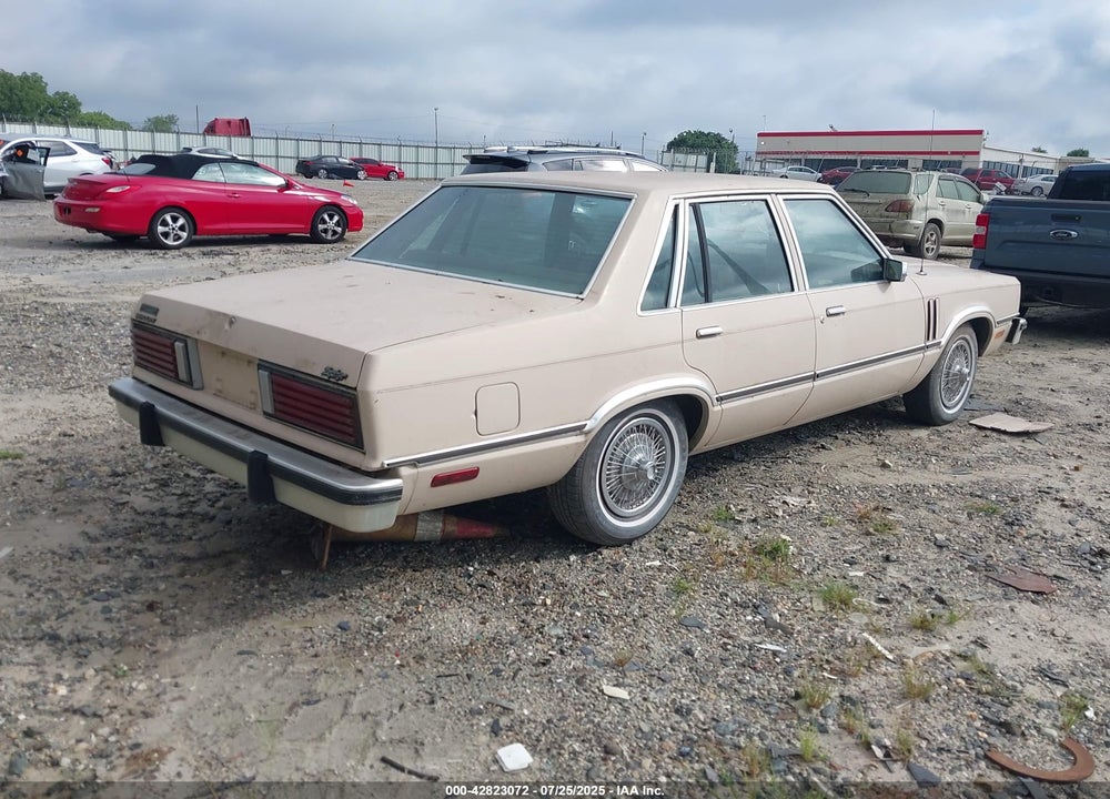1983 MERCURY ZEPHYR GS VIN: 1MEBP86X9DK620796