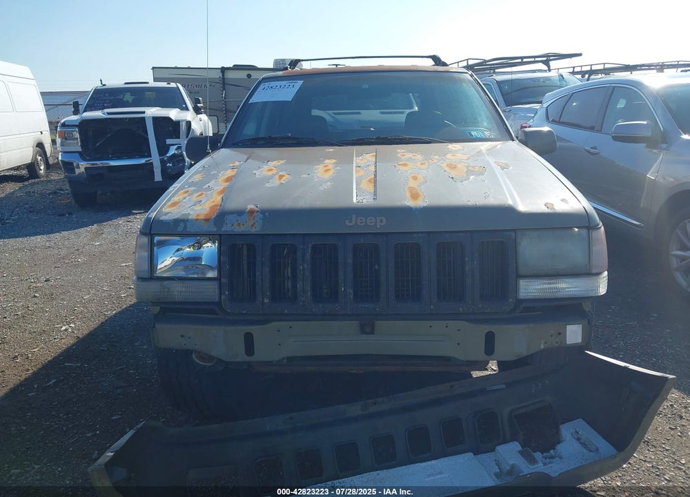 1997 JEEP GRAND CHEROKEE LIMITED VIN: 1J4GZ78Y5VC613495