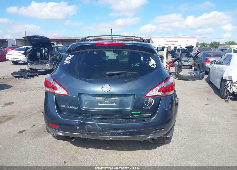 2013 NISSAN MURANO VIN: JN8AZ1MU4DW205969