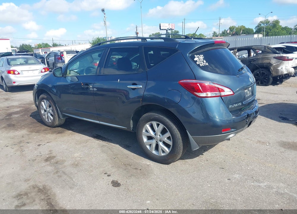 2013 NISSAN MURANO VIN: JN8AZ1MU4DW205969