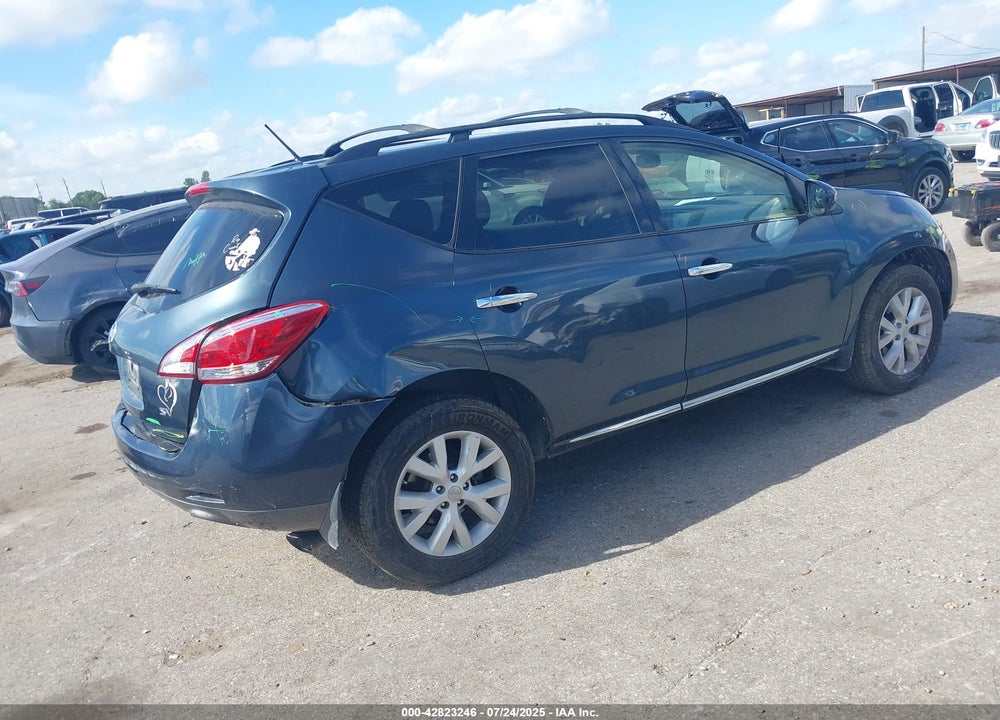 2013 NISSAN MURANO VIN: JN8AZ1MU4DW205969
