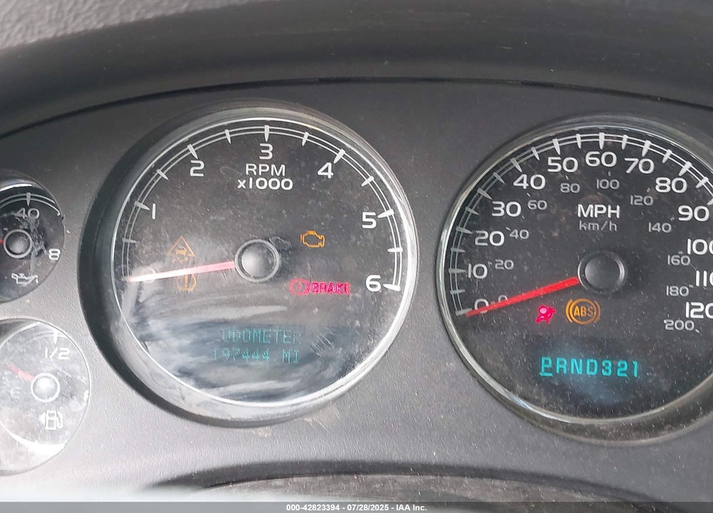 2007 CHEVROLET TAHOE VIN: 1GNFK13047R392970