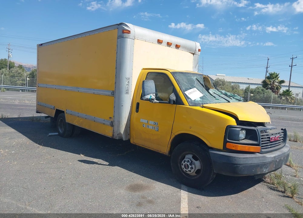 2008 GMC SAVANA CUTAWAY WORK VAN VIN: 1GDJG31K881904620