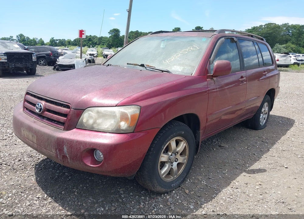 2005 TOYOTA HIGHLANDER VIN: JTEEP21A950103747