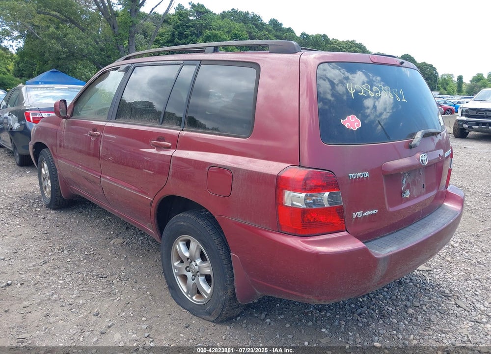 2005 TOYOTA HIGHLANDER VIN: JTEEP21A950103747