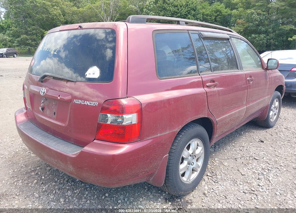 2005 TOYOTA HIGHLANDER VIN: JTEEP21A950103747