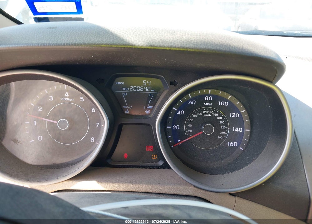 2011 HYUNDAI ELANTRA VIN: 5NPDH4AEXBH005532