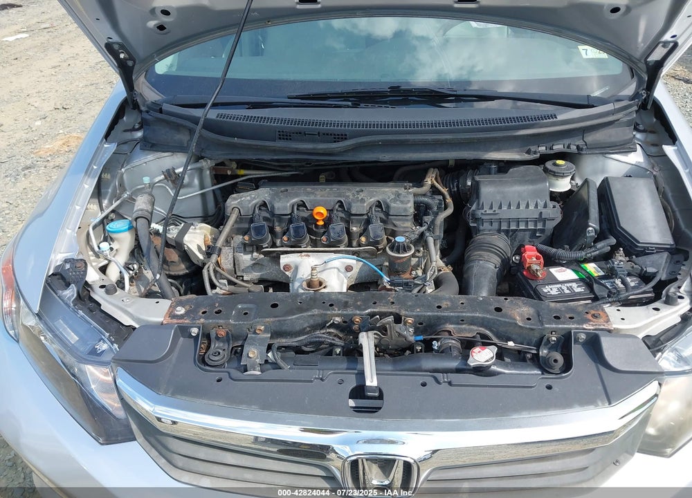 2012 HONDA CIVIC VIN: 19XFB2F50CE326735