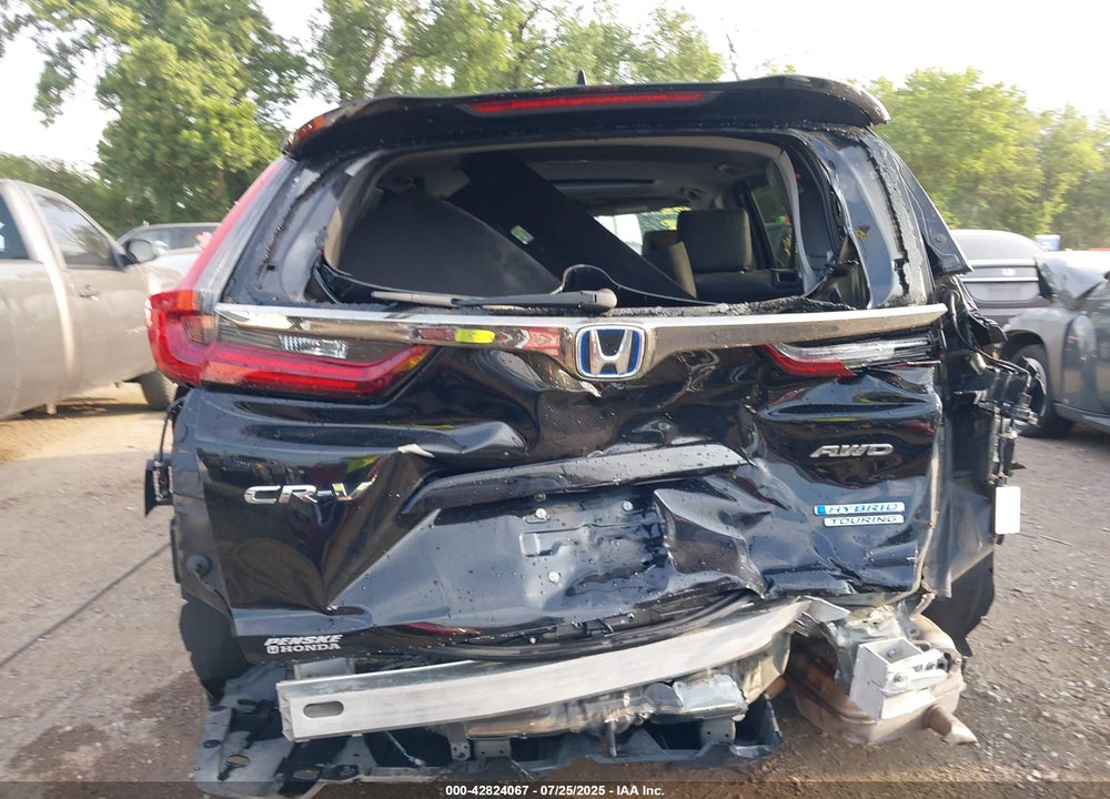 2022 HONDA CR-V HYBRID TOURING VIN: 5J6RT6H97NL006396