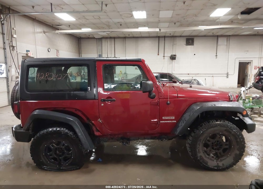 2012 JEEP WRANGLER SPORT VIN: 1C4AJWAG1CL286301
