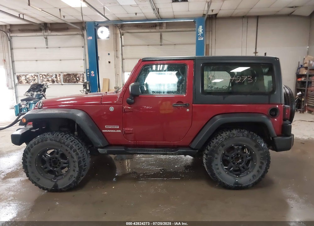 2012 JEEP WRANGLER SPORT VIN: 1C4AJWAG1CL286301